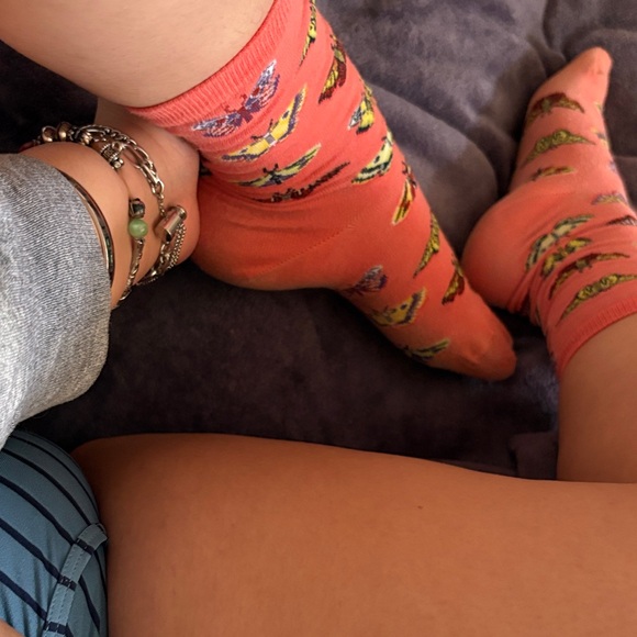 🧩 Moth Socks 🧩 - Picture 2 of 3